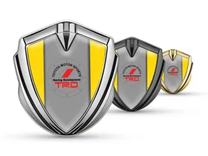 Toyota Luxury Car Badge Modern Look High-End Pro